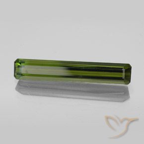 Turmalina Verde floresta Natural 2.36ct, Corte Octógono / Esmeralda, VVS-VS