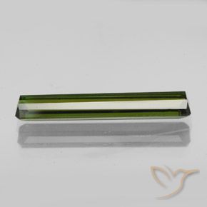 Turmalina Verde floresta Natural 2.36ct, Corte Octógono / Esmeralda, VVS-VS