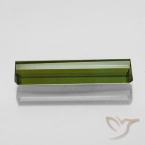 Turmalina Verde escuro Natural 2.08ct, Corte Octógono / Esmeralda, VVS