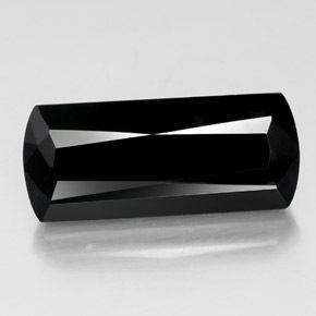 Turmalina preto natural 34,12ct, forma extravagante, opaco
