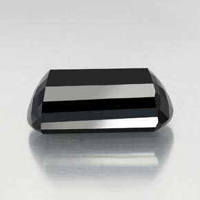 Turmalina preto natural 40,88ct, forma extravagante, opaco