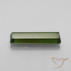 Turmalina Verde floresta Natural 2.37ct, Corte Octógono / Esmeralda, SI