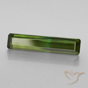 Turmalina Medium Light Green Natural 2.57ct, Corte Octógono / Esmeralda, VVS-VS