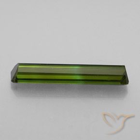 Turmalina Medium Light Green Natural 2.57ct, Corte Octógono / Esmeralda, VVS-VS