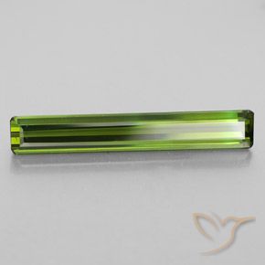 Turmalina Verde Terroso Natural 2.52ct, Corte Octógono / Esmeralda, VVS-VS
