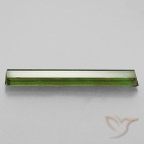 Turmalina Verde Terroso Natural 2.52ct, Corte Octógono / Esmeralda, VVS-VS