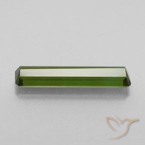Turmalina Verde médio Natural 2.18ct, Corte Octógono / Esmeralda, VVS-VS