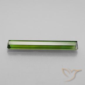 Turmalina Verde amarelado Natural 2.98ct, Corte Octógono / Esmeralda, VVS-VS