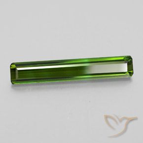 Turmalina Verde Terroso Natural 2.29ct, Corte Octógono / Esmeralda, VVS