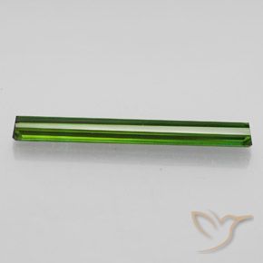 Turmalina Verde floresta Natural 2.49ct, Corte Octógono / Esmeralda, VVS