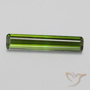 2.31ct Natural Verde médio Turmalina, Corte Esmeralda, VVS-VS