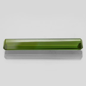 Turmalina verde natural 2,70ct, corte esmeralda, VVS-VS