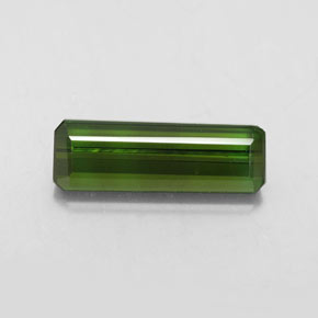 Turmalina verde natural 2,32ct, corte esmeralda, VVS