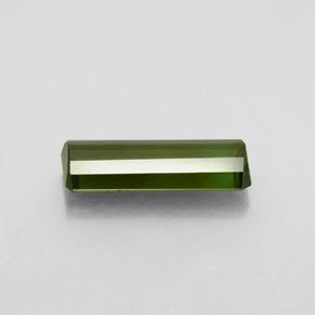 Turmalina verde natural 2,15ct, corte esmeralda, VVS