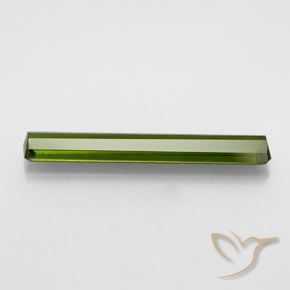 Turmalina verde escuro Natural 2.32ct, Corte Octógono / Esmeralda, VVS