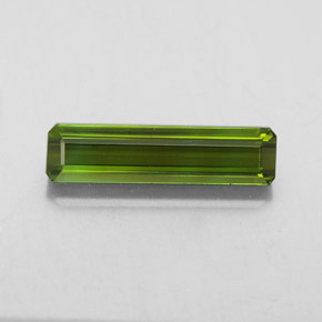 Turmalina verde natural 2,04ct, corte esmeralda, VVS-VS