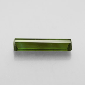 Turmalina verde natural 2,04ct, corte esmeralda, VVS-VS