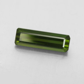 Turmalina verde natural 2,22ct, corte esmeralda, VVS-VS