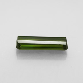 Turmalina verde natural 2,22ct, corte esmeralda, VVS-VS