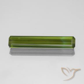 1.14ct Natural Verde floresta Turmalina, Corte Esmeralda, VVS