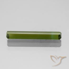 Turmalina Verde floresta Natural 1.14ct, Corte Octógono / Esmeralda, VVS