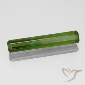 Turmalina Verde escuro Natural 1.55ct, Corte Octógono / Esmeralda, VVS-VS