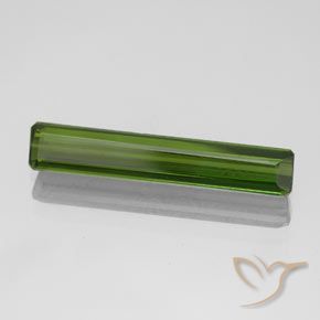 Turmalina Verde floresta Natural 1.70ct, Corte Octógono / Esmeralda, VVS