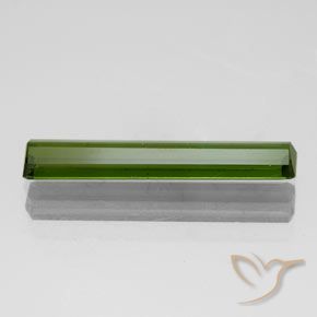 Turmalina Verde floresta Natural 1.70ct, Corte Octógono / Esmeralda, VVS
