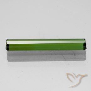 Turmalina Algas Verdes Natural 1.38ct, Corte Octógono / Esmeralda, VVS-VS