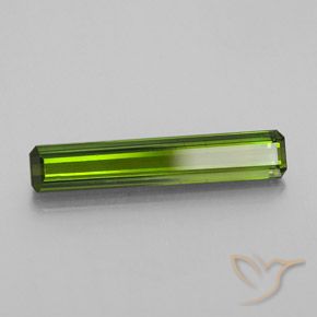 Turmalina Verde médio Natural 1.62ct, Corte Octógono / Esmeralda, VS-SI