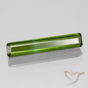 Turmalina Verde escuro Natural 1.16ct, Corte Octógono / Esmeralda, VVS-VS