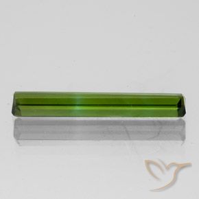 Turmalina Verde escuro Natural 1.16ct, Corte Octógono / Esmeralda, VVS-VS