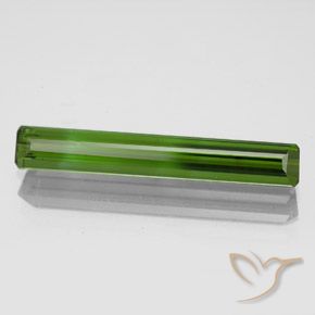 Turmalina Verde escuro Natural 1.83ct, Corte Octógono / Esmeralda, VVS-VS
