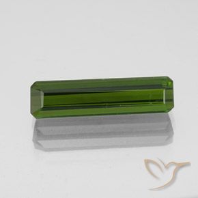 1.97ct Natural Algas Verdes Turmalina, Corte Esmeralda, VS