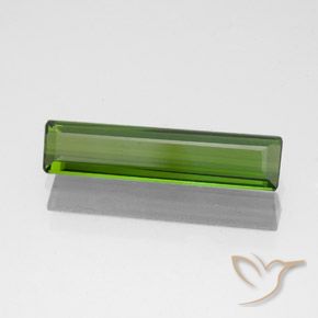 Turmalina Algas Verdes Natural 1.24ct, Corte Octógono / Esmeralda, VS