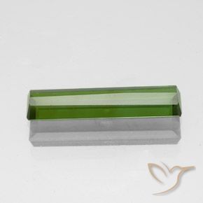 Turmalina Algas Verdes Natural 1.24ct, Corte Octógono / Esmeralda, VS