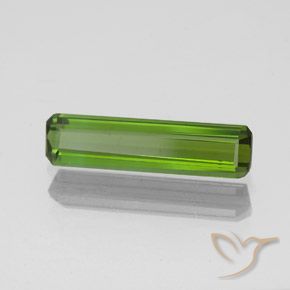 Turmalina Verde escuro Natural 1.10ct, Corte Octógono / Esmeralda, VS