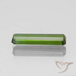 Turmalina Verde escuro Natural 1.10ct, Corte Octógono / Esmeralda, VS