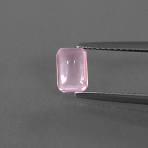 Turmalina rosa natural 0,57ct, transparente, transparente/translúcido