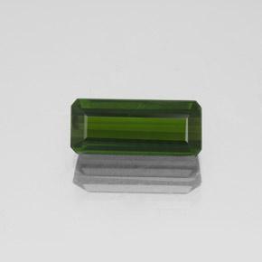 Turmalina Algas Verdes Natural 1,98ct, Corte Esmeralda, VVS-VS