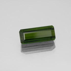 Turmalina Algas Verdes Natural 1,98ct, Corte Esmeralda, VVS-VS