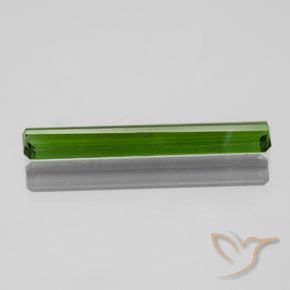 Turmalina Verde escuro Natural 1.40ct, Corte Octógono / Esmeralda, VS