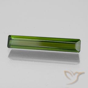 Turmalina Verde escuro Natural 1.47ct, Corte Octógono / Esmeralda, VVS-VS