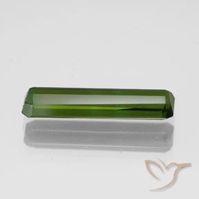 Turmalina Verde escuro Natural 1.83ct, Corte Octógono / Esmeralda, VVS-VS