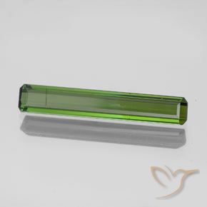 Turmalina Verde floresta Natural 1.47ct, Corte Octógono / Esmeralda, SI