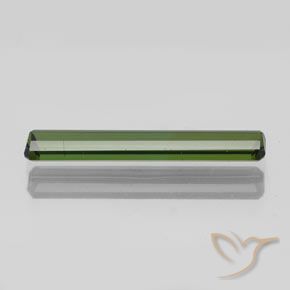Turmalina Verde floresta Natural 1.47ct, Corte Octógono / Esmeralda, SI