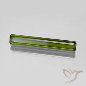 Turmalina Verde médio-escuro Natural 1.96ct, Corte Octógono / Esmeralda, VVS-VS