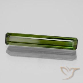 Turmalina Verde escuro Natural 1.80ct, Corte Octógono / Esmeralda, VVS-VS