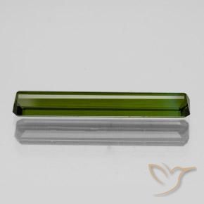 Turmalina Verde escuro Natural 1.80ct, Corte Octógono / Esmeralda, VVS-VS