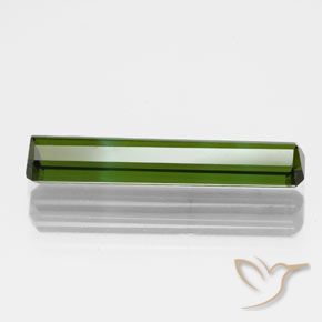 Turmalina Verde floresta Natural 1.96ct, Corte Octógono / Esmeralda, VS